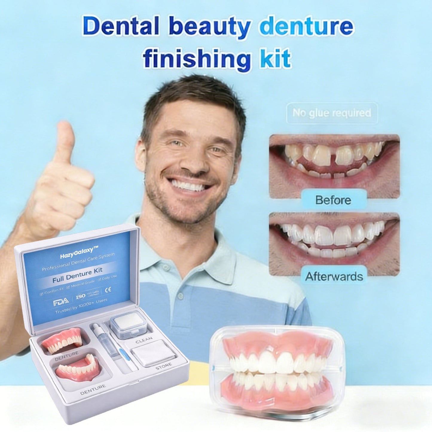 🦷 Better Fit. More Comfort. More Natural-Looking Smiles ✨